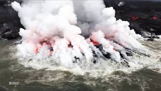 Kīlauea Volcano — Fissure 8 Flow From Vent to Sea [upl. by Violetta]