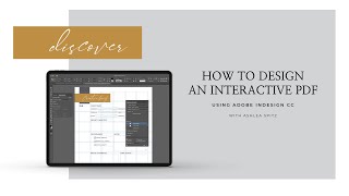 How to create an Adobe InDesign Interactive PDF [upl. by Peace]