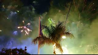 New Year Fireworks In Funchal Madeira [upl. by Linzer790]