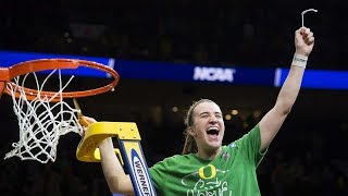 Get to know Sabrina Ionescu Oregons tripledouble machine [upl. by Irahk]