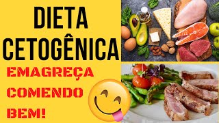 DIETA CETOGÊNICA Cardápio de 7 dias pra você SECAR [upl. by Esor]