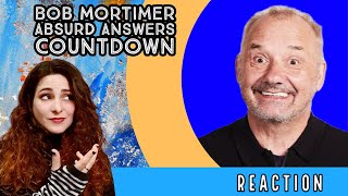 American Reacts  BOB MORTIMERS Absurd Answers  Cats Does Countdown [upl. by Nowell]