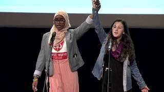 A Muslim and Jewish girls bold poetry slam [upl. by Lenoyl]