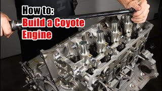 How to Build a Ford Coyote 50L Engine [upl. by Fosque]