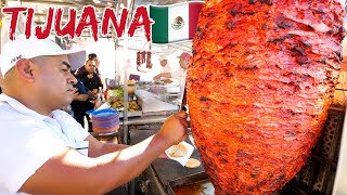 Mexican Street Food 🇲🇽 ULTIMATE TACOS TOUR 🌮 in Tijuana Mexico Part 1 [upl. by Barnes]