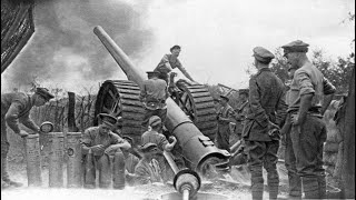 WW1 Artillery Combat Footage [upl. by Sidell311]