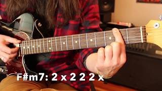 How to play Steely Dan Peg guitar chords Weekend Wankshop 160 [upl. by Groos]