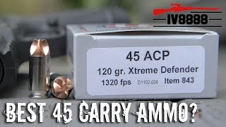 Underwood Ammo 45 ACP Xtreme Defender [upl. by Ramgad]