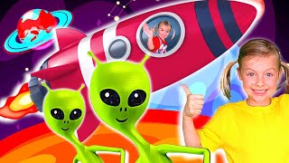 Alien Dance Space Song  Kids Dance Along Song  Happy Kids Songs [upl. by Queenie387]