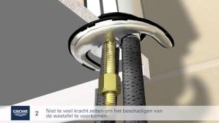 GROHE Wastafelkraan installeren [upl. by Rufford]