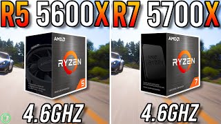 Ryzen 5 5600X vs Ryzen 7 5700X  Big Upgrade [upl. by Oswald970]