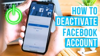 How to DEACTIVATE FACEBOOK account [upl. by Mitman]