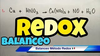 Balanceo por Método REDOX muy fácil [upl. by Annoynek]