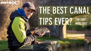 Coarse amp Match Fishing TV  Lee Wrights Top Tips for Canals [upl. by Onid]