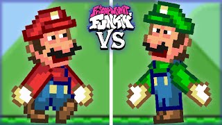 Mario VS Luigi Dorkly Edition  FNF Cover [upl. by Leibarg931]