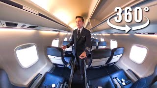 Step Inside The ERJ145 FULL Tour In 4K VR [upl. by Halette]