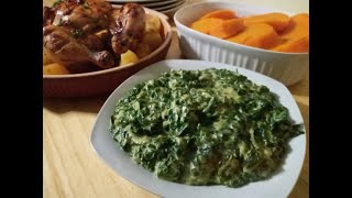 Delicious Creamed Spinach [upl. by Publius]