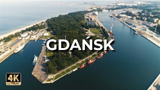 Gdańsk z drona  Cinematic  LECE W MIASTO™ 4k [upl. by Eanil]