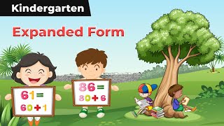 Expanded Form  Maths Tens amp Ones  Kindergarten [upl. by Verla656]