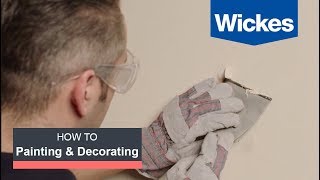 How to Remove Wallpaper with Wickes [upl. by Sarajane]