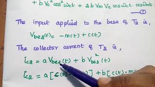 Generation of DSBSC Wave  Balanced Modulator and Ring Modulator [upl. by Anoirb]