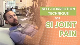 SelfCorrection Technique for SI Joint Pain Anterior Rotation [upl. by Aihseyn899]