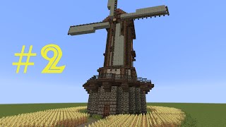 Minecraft Tutorial  Windmühle bauen  build a Windmill 2 [upl. by Ayam]