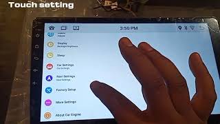 car Android all settings tutorial logo canbus  touch  resat [upl. by Einneg]