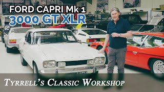 Ford Capri Mk I 3000 GT XLR  A refreshing change of pace  Tyrrells Classic Workshop [upl. by Ylrehs10]