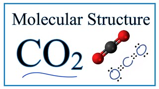 Molecular Structure of CO2 Carbon Dioxide [upl. by Elianora]