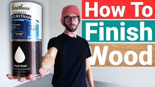 What Finish Should I Use  Woodworking Beginner Tips [upl. by Veats981]