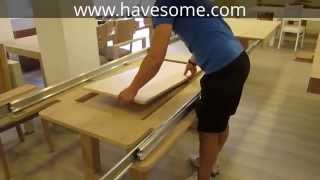 Mega Extendable Dining Table [upl. by Naesed292]