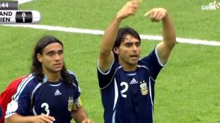 Argentina vs Germany 1 1 pen 2 4 World Cup 2006 Full Highlights HD [upl. by Yma]