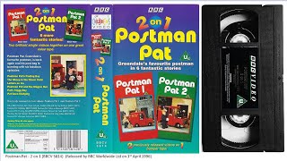 Postman Pat  2 on 1 BBCV 5814 1996 UK VHS Remastered [upl. by Eldreda]