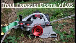 Treuil Forestier Docma VF105 Red Iron [upl. by Rockwood448]