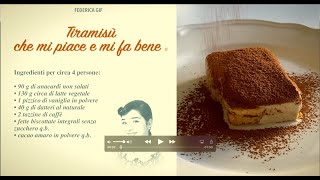 TIRAMISÙ CHE MIPIACEMIFABENE di Federica Gif [upl. by Radec]