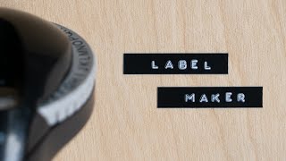 Organize in Style with this Embossing Label Maker [upl. by Adnah]