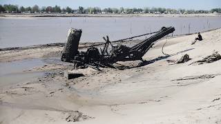 Footage of vanished Michigan lake after dam failure [upl. by Bert]