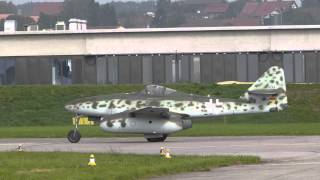 ME 262 takeoff AIR14 Payerne Switzerland [upl. by Ikkim]