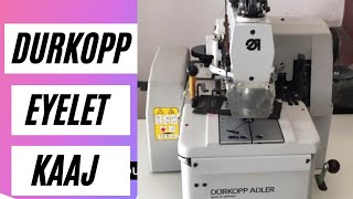 DURKOPP ADLER 580 KEY HOLE MACHINE 8800862700 [upl. by Gabrielle]