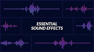 Essential Sound Effects for Animation Composer [upl. by Enyahs]