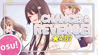 osu ★487 Osananajimi ga Zettai ni Makenai Love Comedy OP  Chance amp Revenge  Azuna Riko [upl. by Cr]