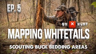 Part 5  Mapping Public Land Whitetails  Scouting Buck Bedding Areas [upl. by Aicertap]