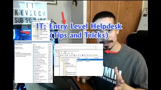 ITEntry Level Helpdesk Tips and Tricks Level 1 [upl. by Ahsenad434]