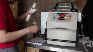 Home Hemodialysis Nxstage Machine Setup [upl. by Ahtebat]