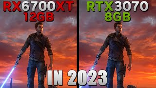 RX 6700 XT 12GB vs RTX 3070 8GB  Tested in 12 games [upl. by Haldeman]