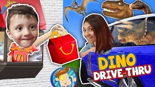 Dinosaurs in our House  McDonalds Magic Trick 4 Mommy FUNnel Vision Vlog New Room Tour [upl. by Ahern85]