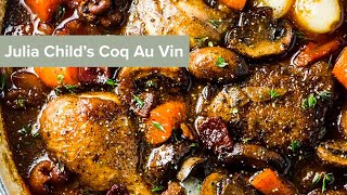 Julia Childs Coq Au Vin [upl. by Ergener]