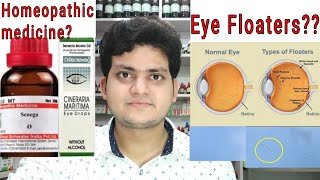 Eye Floaters Homeopathic medicine for Eye Floaters Explain [upl. by Brana]