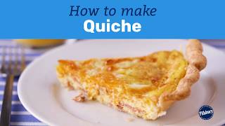 How to Make Quiche  Pillsbury Basics [upl. by Twyla]